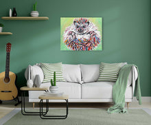 Load image into Gallery viewer, Colorful Hedgehog II | Canvas Print
