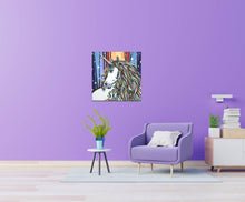 Load image into Gallery viewer, Enchanting Unicorn | Original Acrylic Painting
