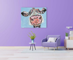 Funny Cow | Canvas Print