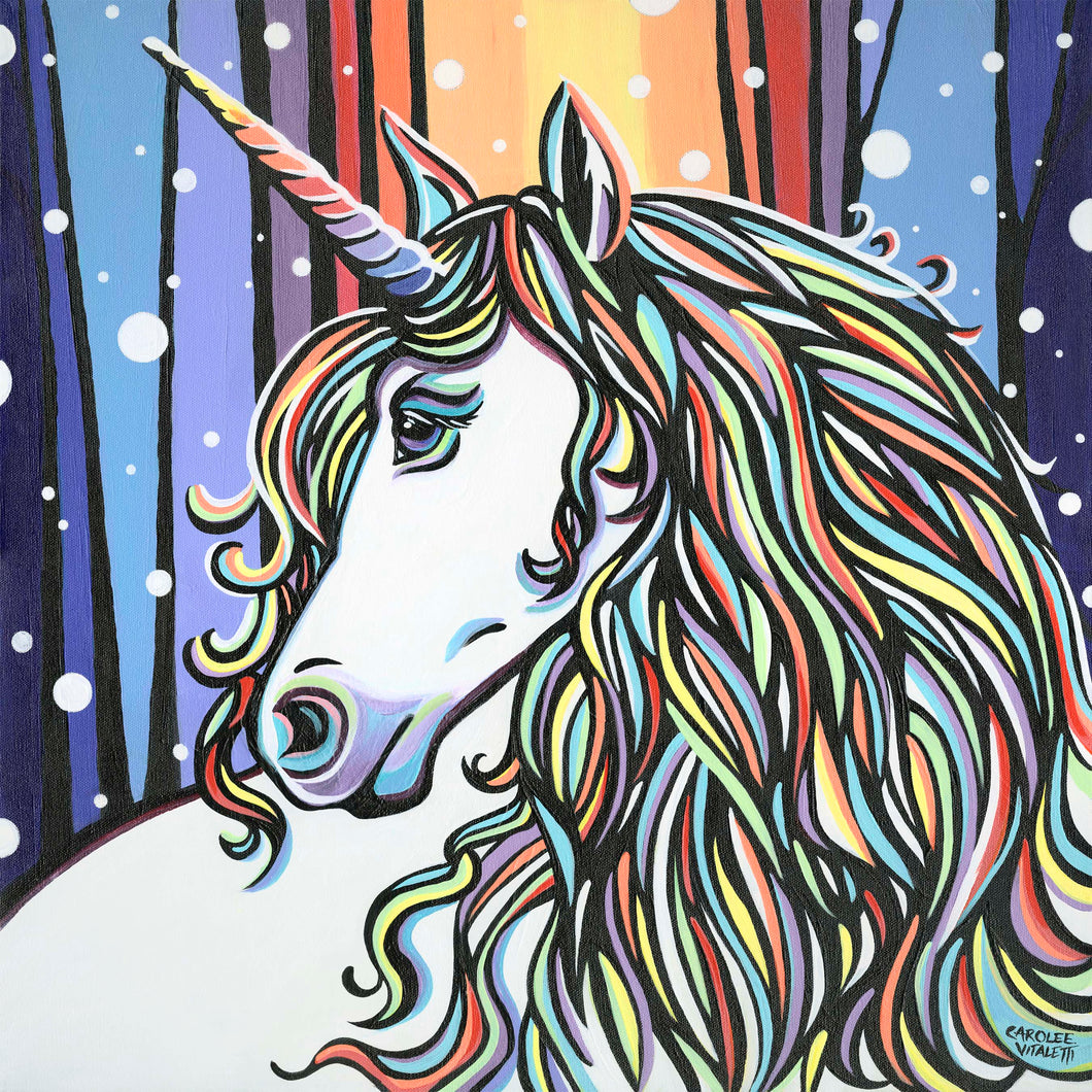 Enchanting Unicorn | Canvas Print