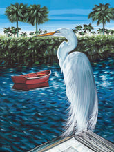 Load image into Gallery viewer, Peaceful Egret | Canvas Print
