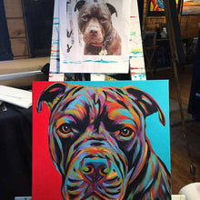Load image into Gallery viewer, Commissioned Pet Portrait | Canvas Print