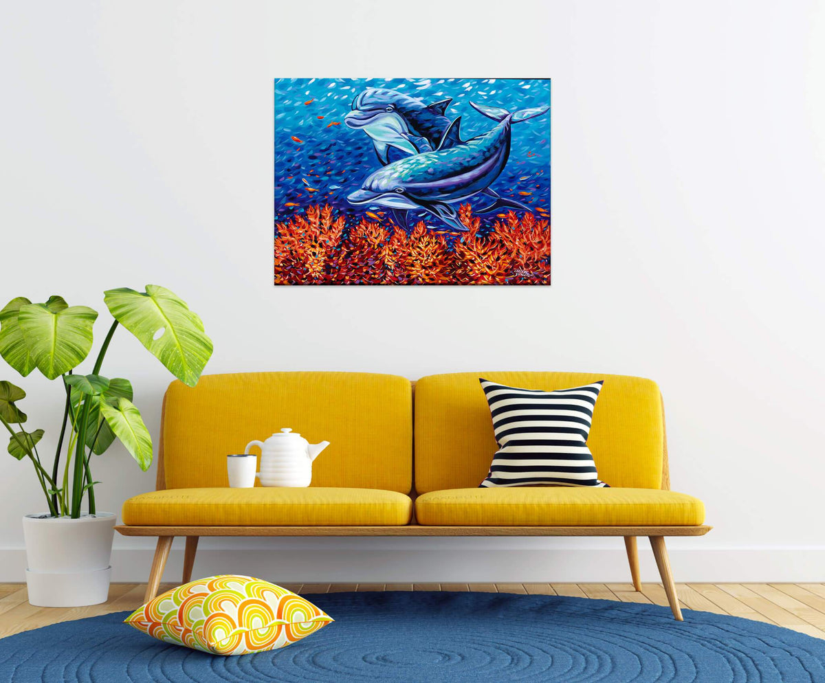 Image Search Results  Dolphins, Sea life artwork, Sale artwork