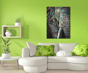 Powerful Elephant | Canvas Print