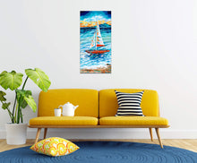 Load image into Gallery viewer, Sailboat | Canvas Print
