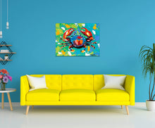 Load image into Gallery viewer, Seaside Crab | Canvas Print
