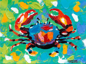 Seaside Crab | Canvas Print