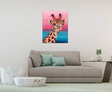 Load image into Gallery viewer, Sky High Giraffe | Canvas Print

