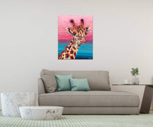 Load image into Gallery viewer, Sky High Giraffe | Canvas Print