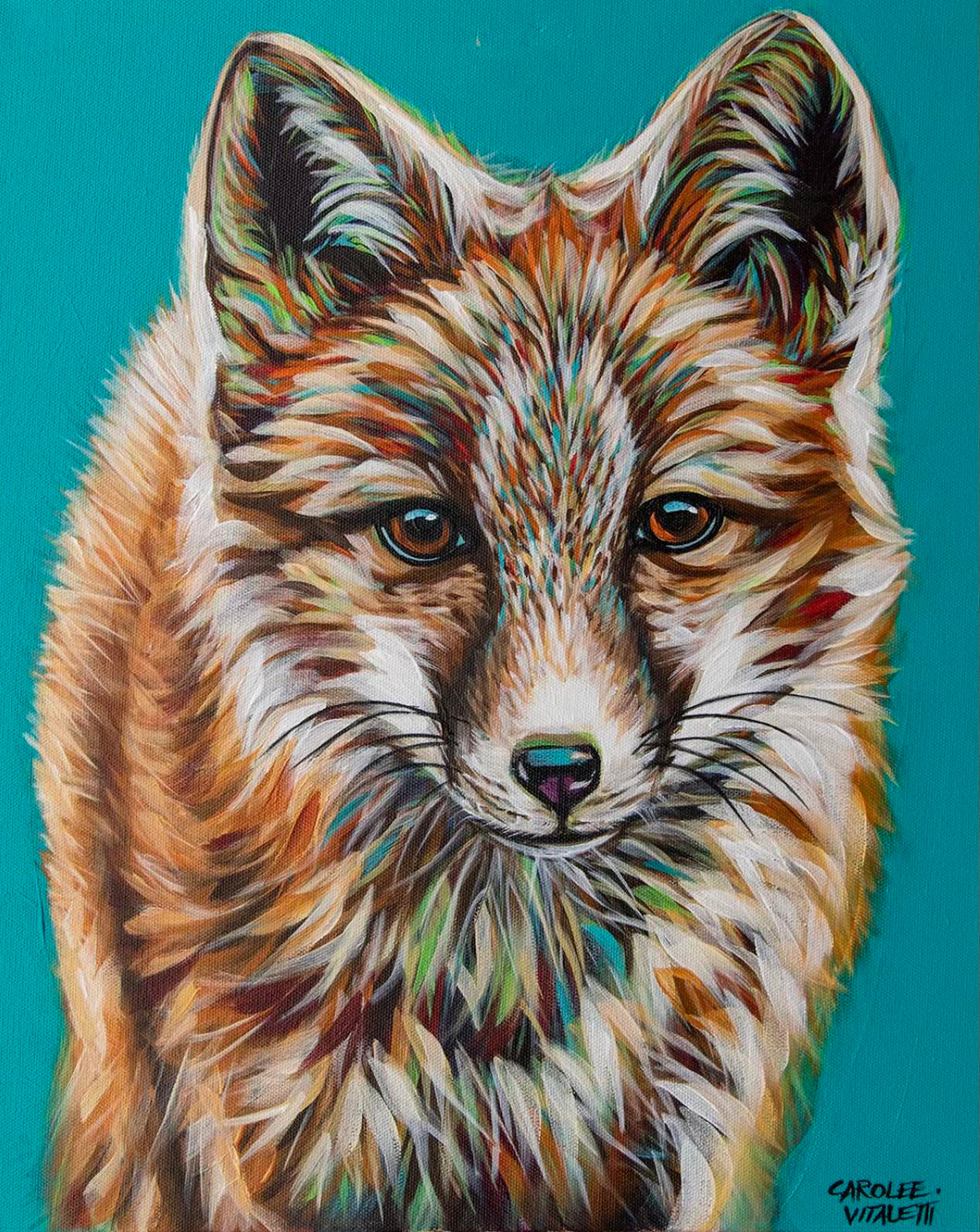 Fox Spirit Animal | Canvas Print