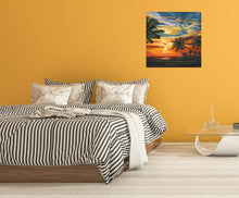 Load image into Gallery viewer, Stunning Tropical Sunset | Original Acrylic Painting