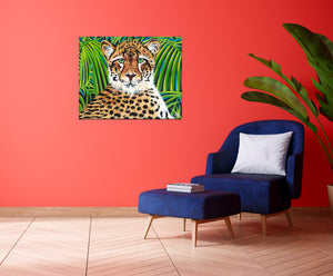 Wild Cheetah | Canvas Print