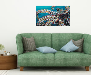 Wild Octopus | Canvas Print