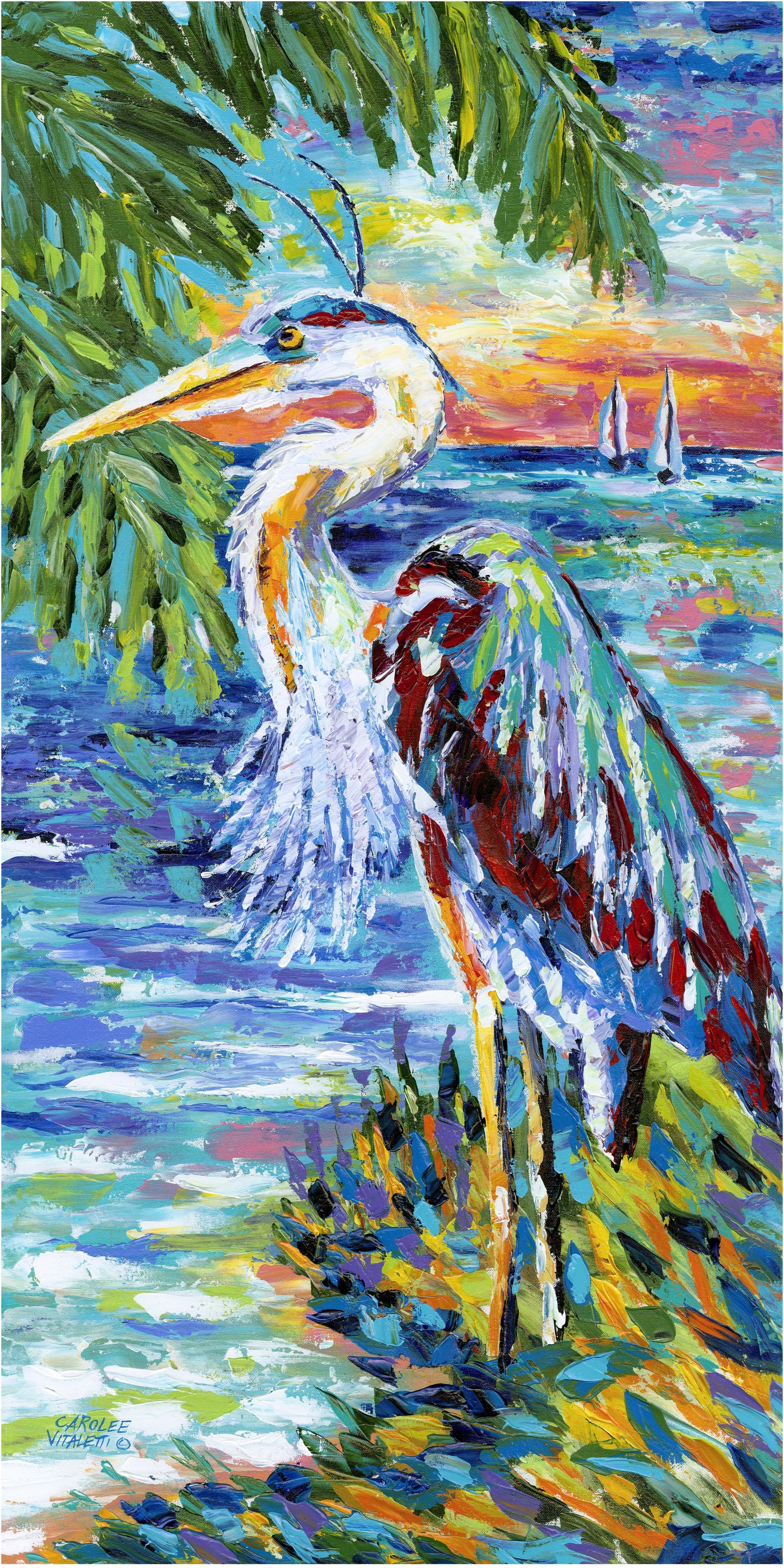 Beach Comber | Original Acrylic Painting
