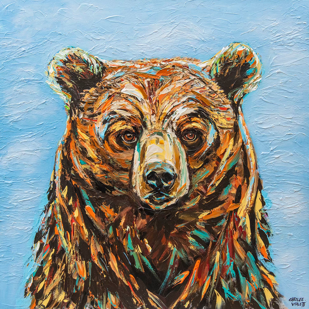 Big Bear Spirit Animal | Canvas Print