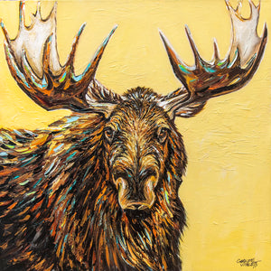 Big Moose Spirit Animal | Canvas Print