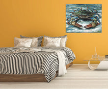 Load image into Gallery viewer, Blue Crab II | Canvas Print
