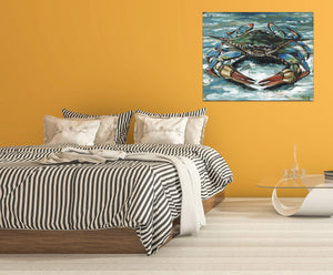 Blue Crab II | Canvas Print