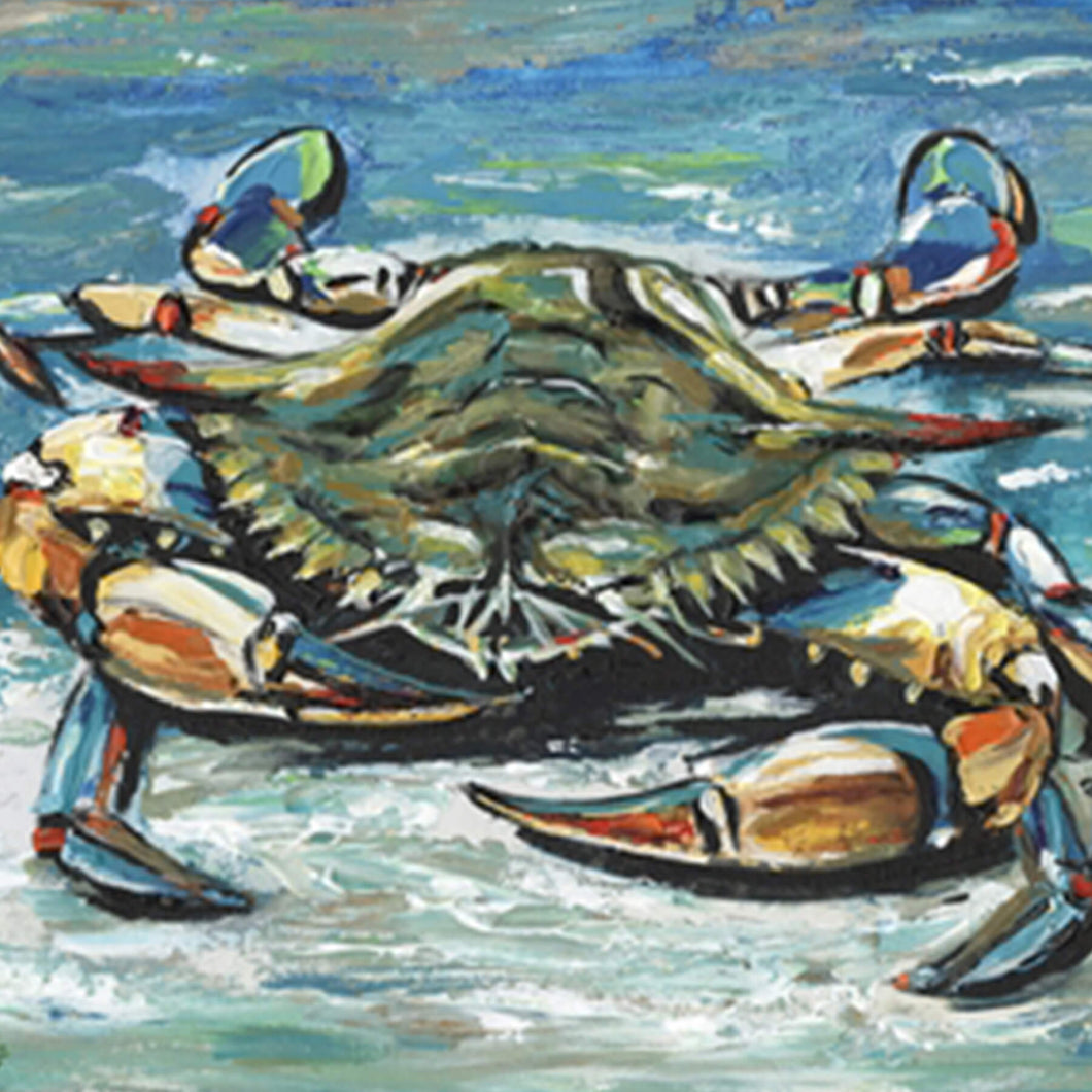 Blue Crab I | Canvas Print