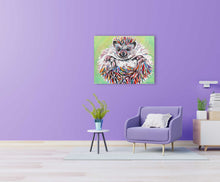Load image into Gallery viewer, Colorful Hedgehog II | Canvas Print
