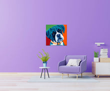 Load image into Gallery viewer, Cute Boxer | Original Acrylic Painting
