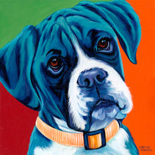 Load image into Gallery viewer, Cute Boxer | Original Acrylic Painting
