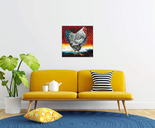 Load image into Gallery viewer, Fancy Chicken | Canvas Print
