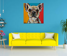 Load image into Gallery viewer, French Bulldog I | Canvas Print
