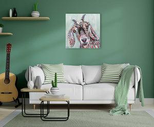 Funny Goat | Canvas Print
