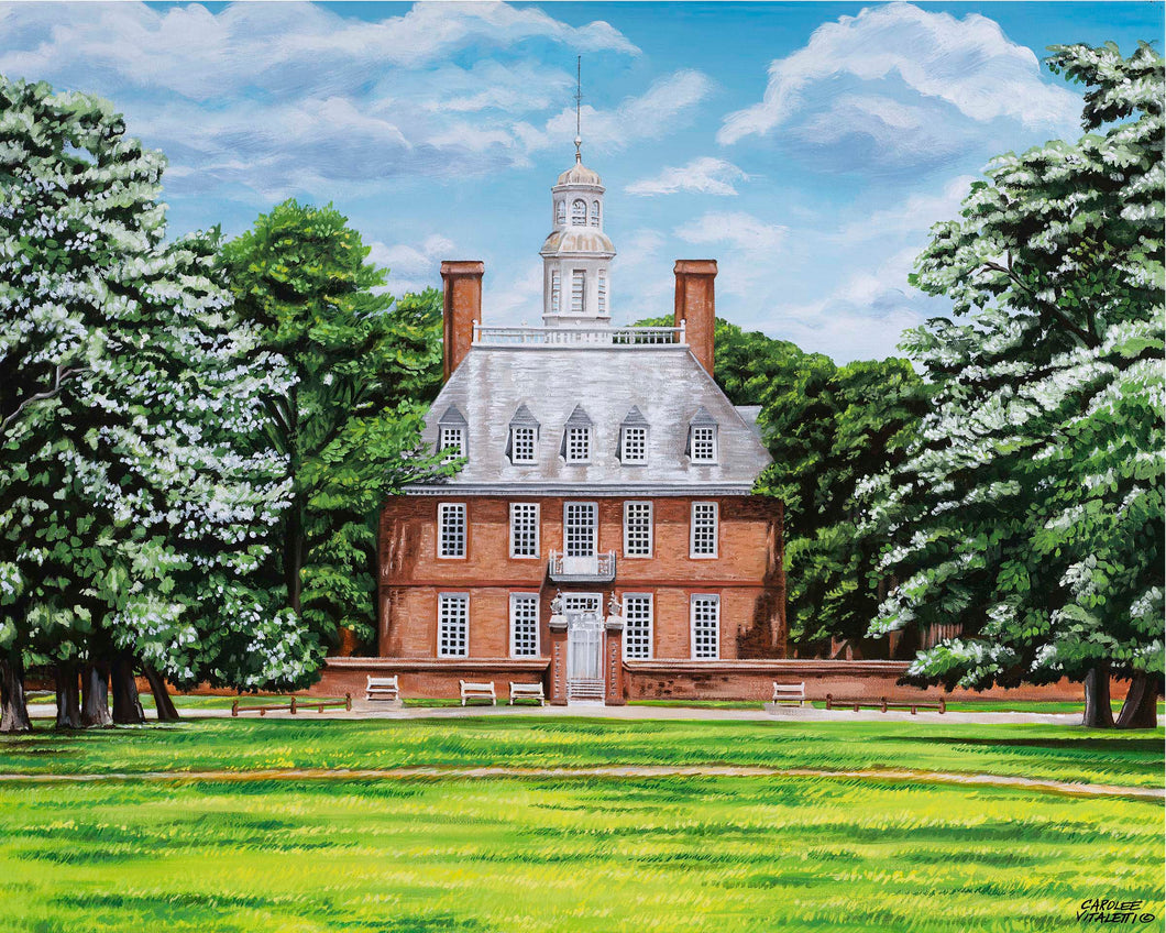Governor's Palace | Original Acrylic Painting
