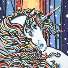 Load image into Gallery viewer, Magical Unicorn | Original Acrylic Painting
