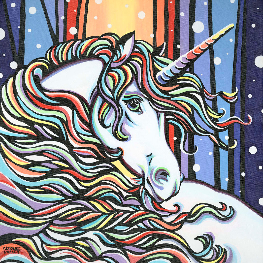 Magical Unicorn | Original Acrylic Painting