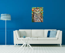 Load image into Gallery viewer, Painted Owl | Canvas Print
