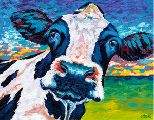 Pasture Cow | Canvas Print