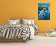 Load image into Gallery viewer, Peaceful Heron | Canvas Print
