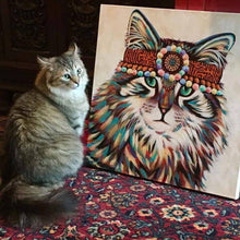 Load image into Gallery viewer, Commissioned Pet Portrait | Canvas Print
