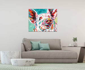 Piggy | Canvas Print