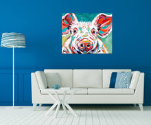 Load image into Gallery viewer, Pink Piglet | Canvas Print
