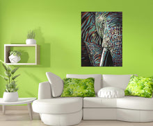 Load image into Gallery viewer, Powerful Elephant | Canvas Print
