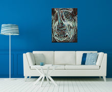 Load image into Gallery viewer, Powerful Rhino | Original Acrylic Painting
