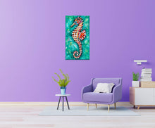 Load image into Gallery viewer, Proud Seahorse | Canvas Print
