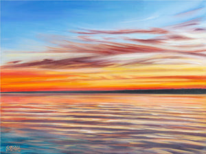 Tranquil Sky | Original Acrylic Painting