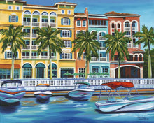 Load image into Gallery viewer, Tropical Rendezvous I | Original Acrylic Painting
