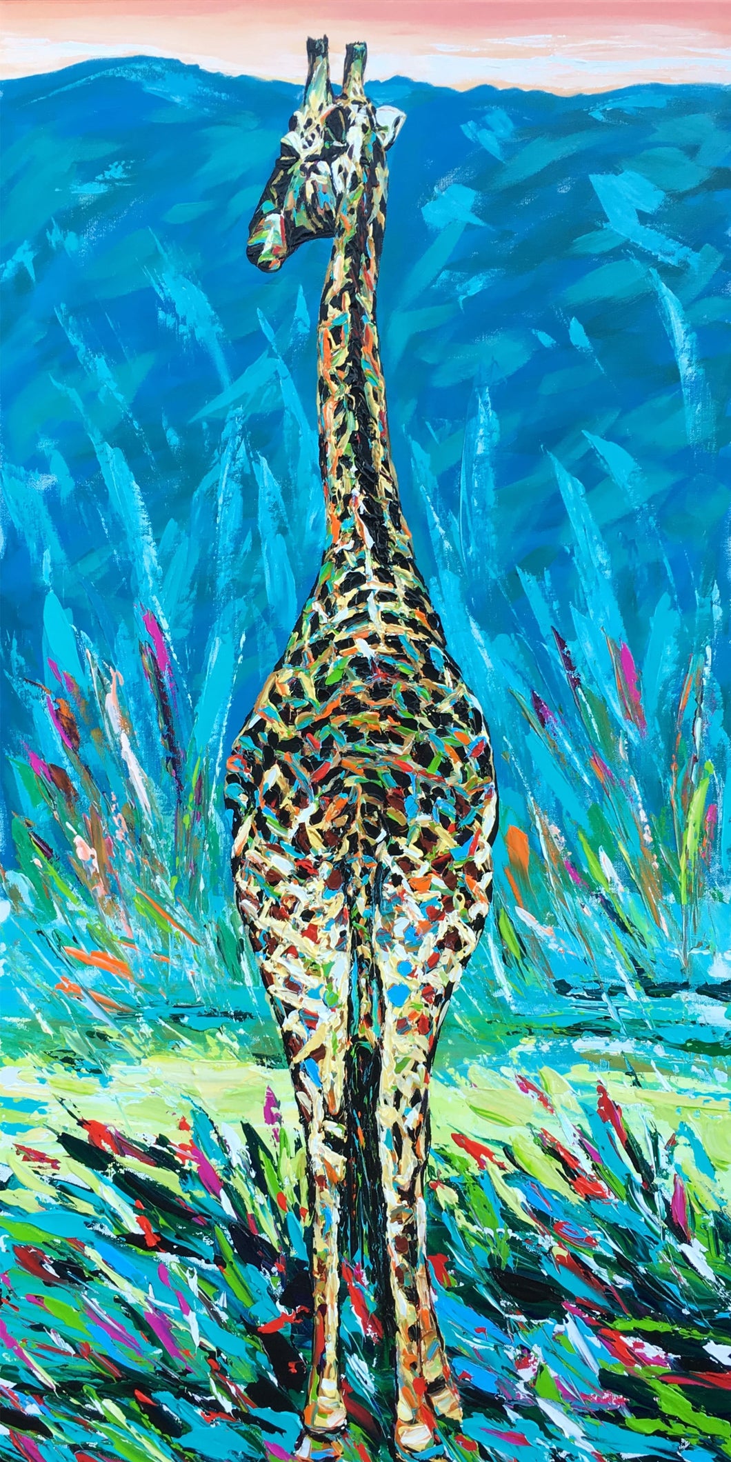 Wild Giraffe I | Canvas Print