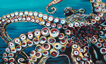 Load image into Gallery viewer, Wild Octopus | Canvas Print
